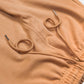CAMEL SWEATPANTS WITH BLACK TERK EMBROIDERED LOGO