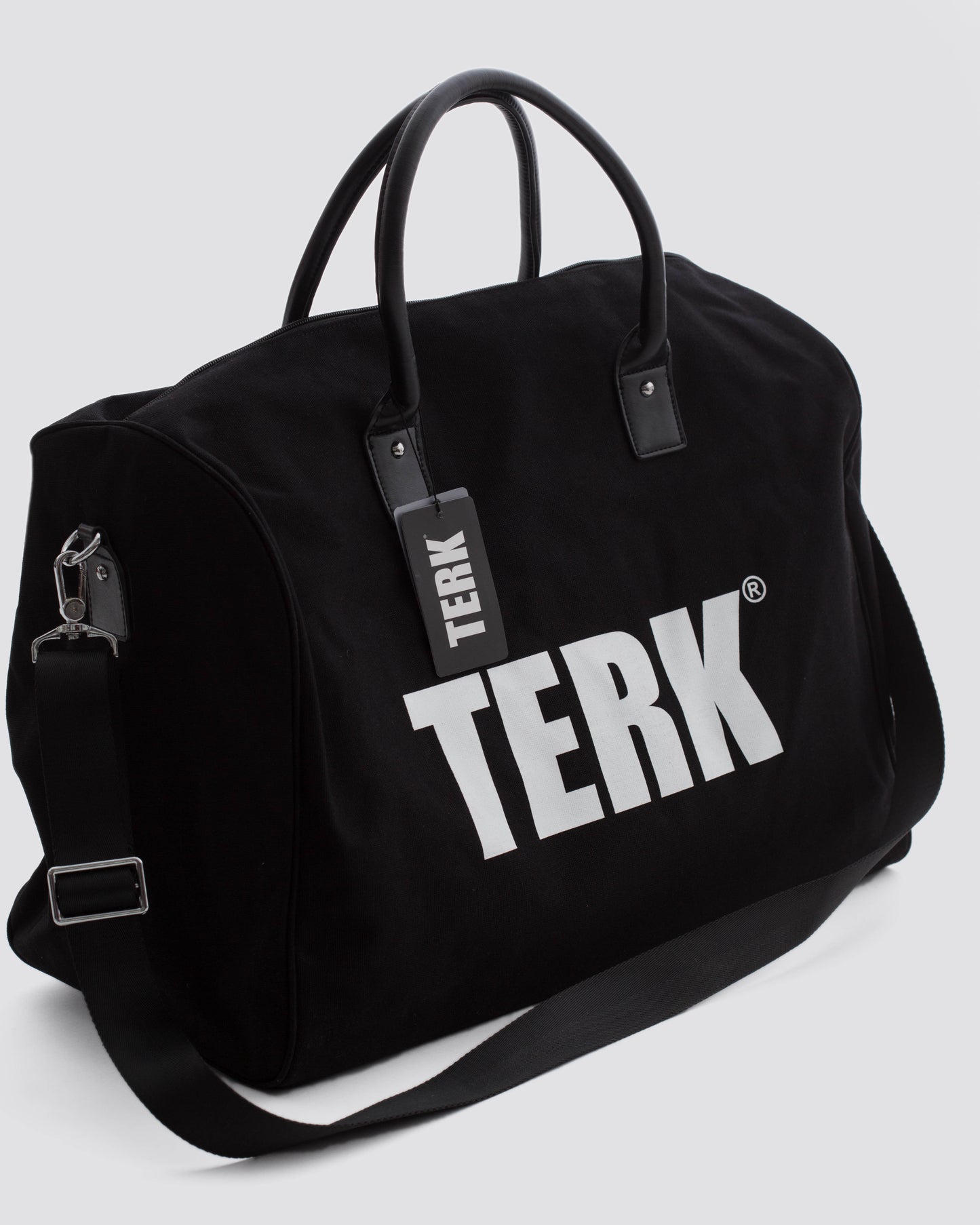 TERK BLACK DUFFLE BAG