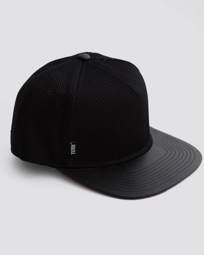TERK MESH WITH LEATHER BRIM