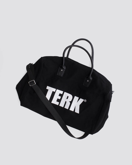 TERK BLACK DUFFLE BAG